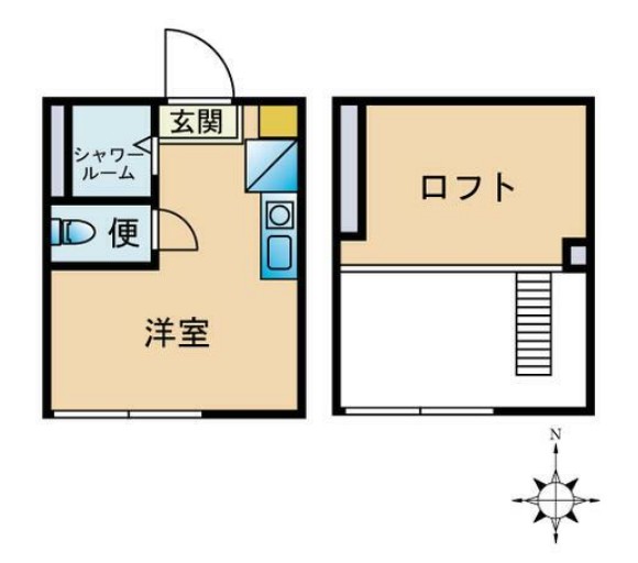高円寺プレイスの間取り