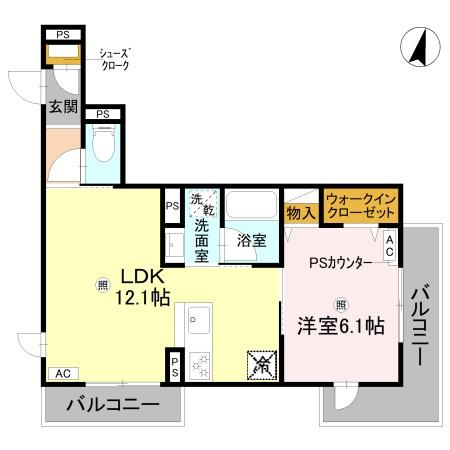 D-residence蛍池東町の間取り