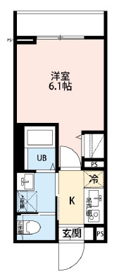 robot home 京成小岩の間取り