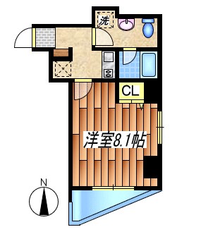パークサイド西巣鴨の間取り
