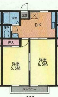 リバーハイツ都の間取り