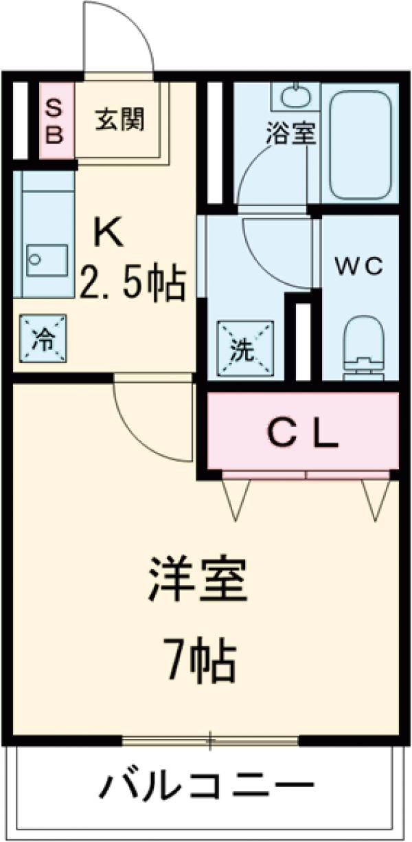 フォトン尾山台の間取り