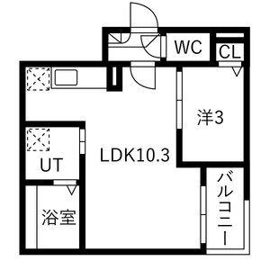 Jack kamezakitakaneⅠの間取り