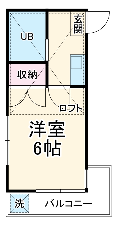 アートパレスNO3の間取り