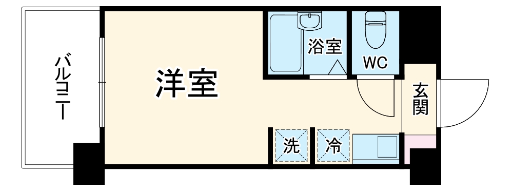 アックス横浜戸塚の間取り