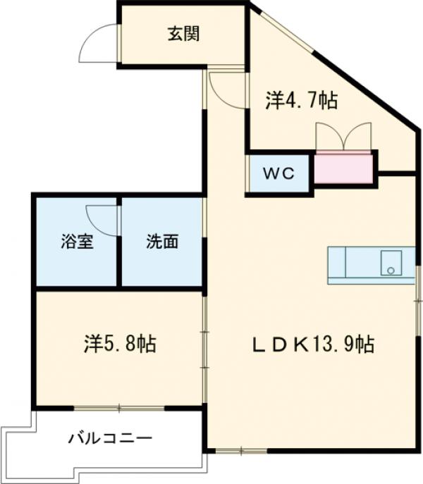 リーフ志免の間取り