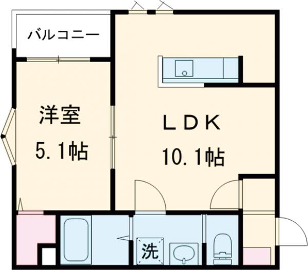 MELLAS田無の間取り