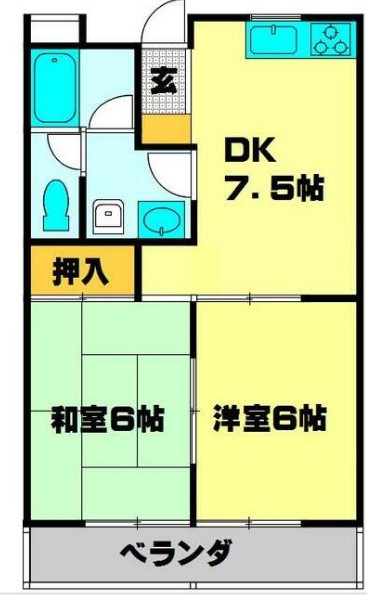 プルミエールの間取り