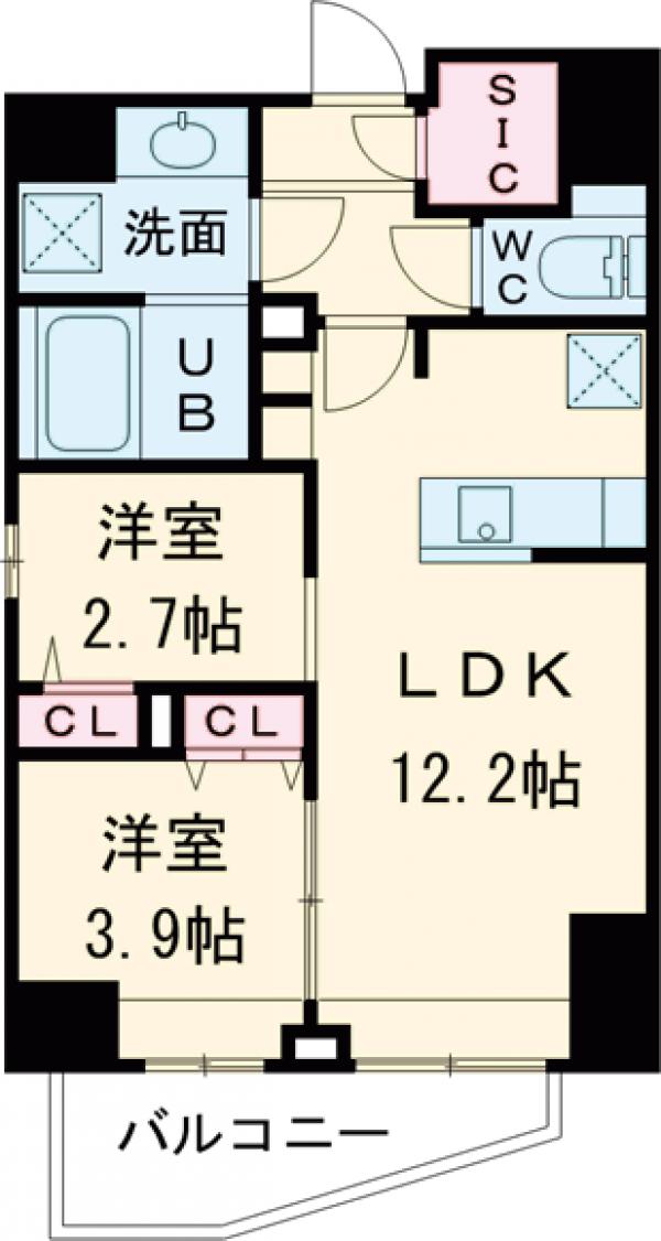 2/7 間取