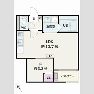 Jack koshinⅤの間取り
