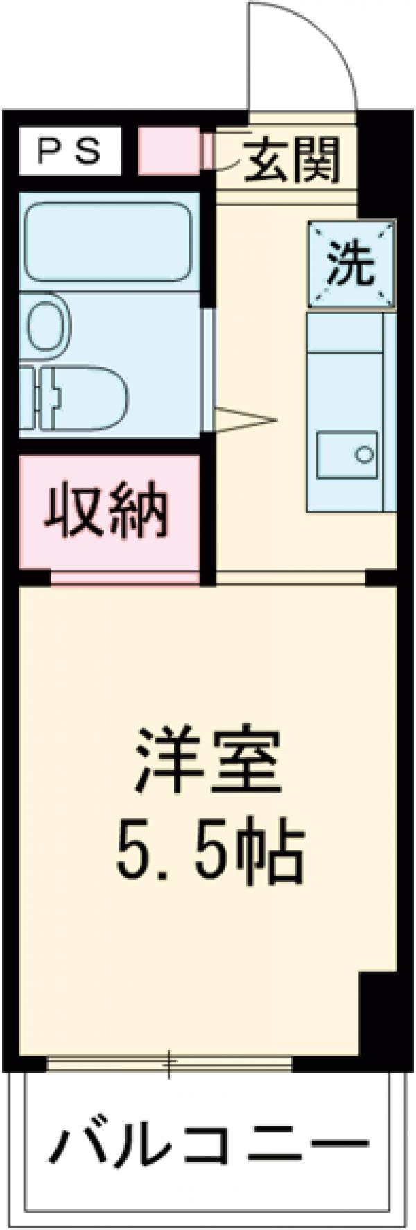 レジデンス大和田の間取り