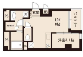 b’CASA金町EASTの間取り