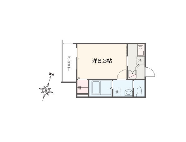 MELLAS田無の間取り