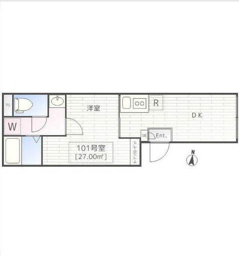 THE PARK EXIA 神楽坂の間取り
