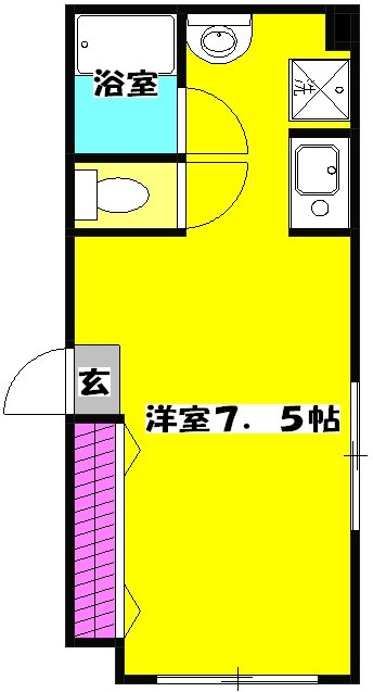 鈴木コーポの間取り