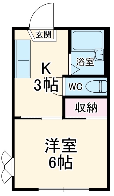 ハイツウィスタリアの間取り