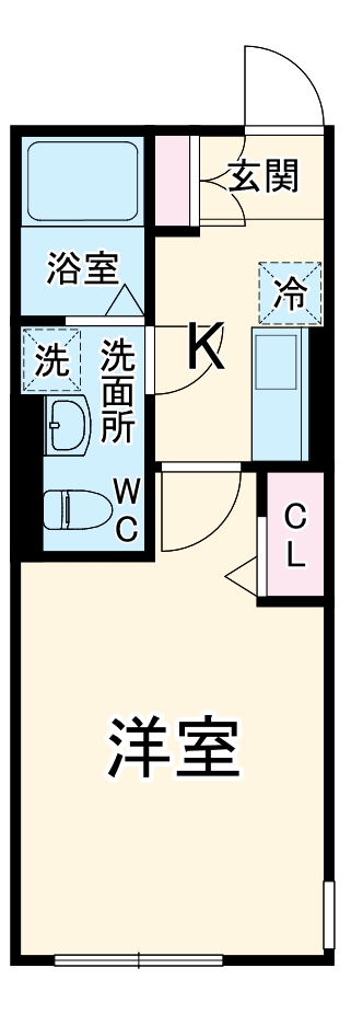 ヒルズ松戸の間取り