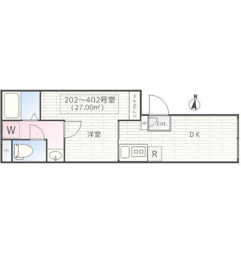 THE PARK EXIA 神楽坂の間取り