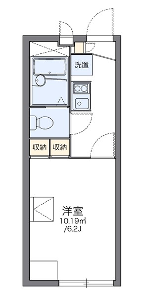 レオパレス綾部の間取り