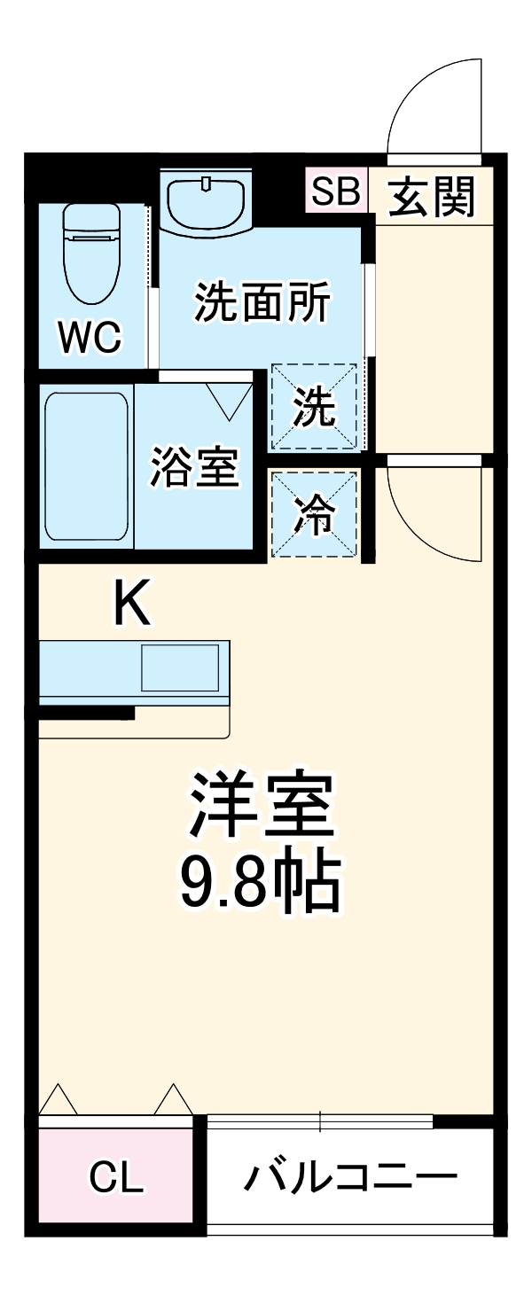 プランドールⅡの間取り