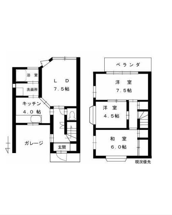 テラス・コンフォールの間取り