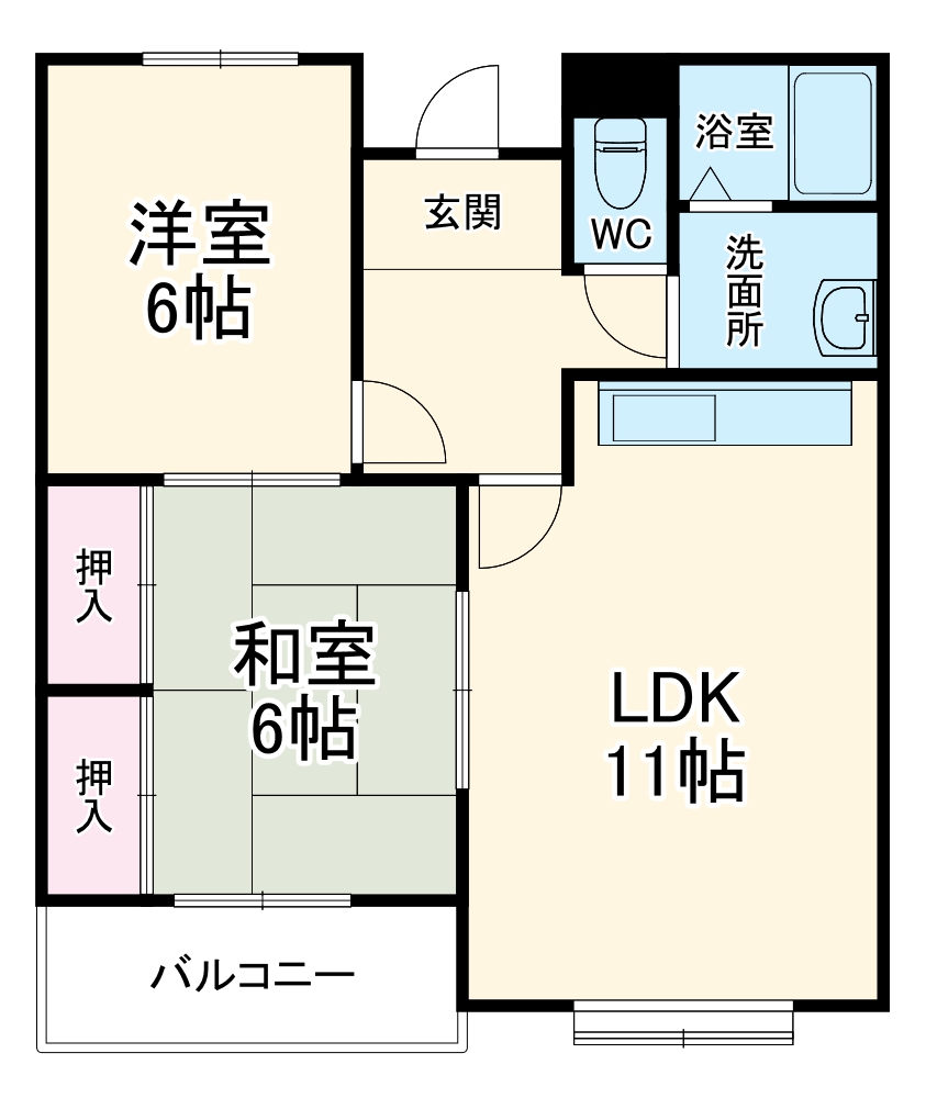 2/24 間取