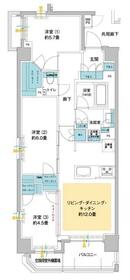 東綾瀬の完工年月（2023年3月）築の賃貸マンションの間取り