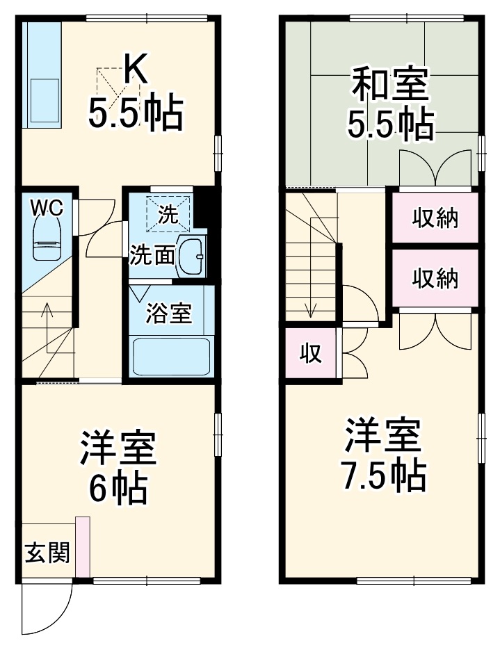 湘南台グリーンテラスの間取り