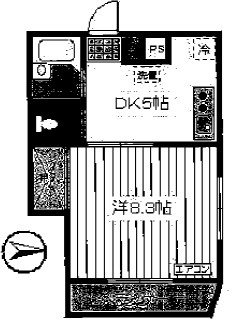 メゾン佐光Ⅱの間取り