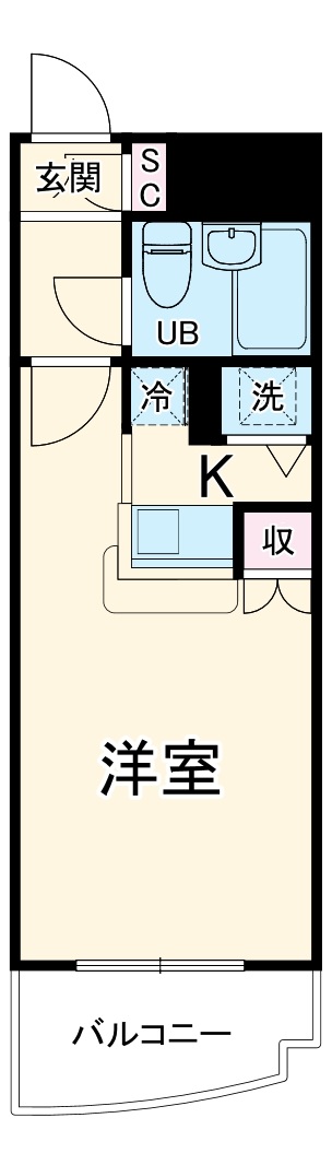 ワコーレ所沢の間取り