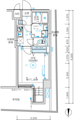 MAXIV練馬TREの間取り