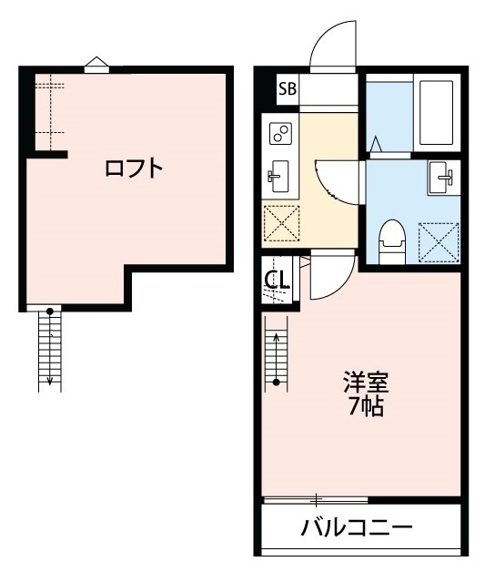 パルレザンド宮原の間取り
