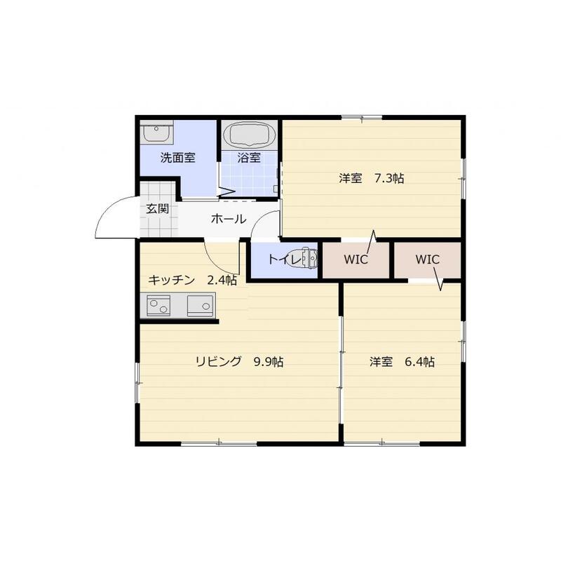 ベルフォーレの間取り