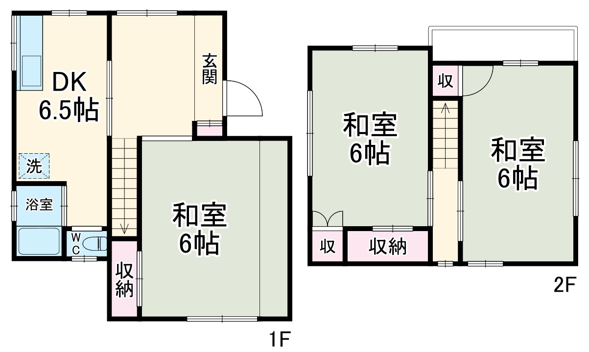 リンク船橋田喜野井戸建の間取り