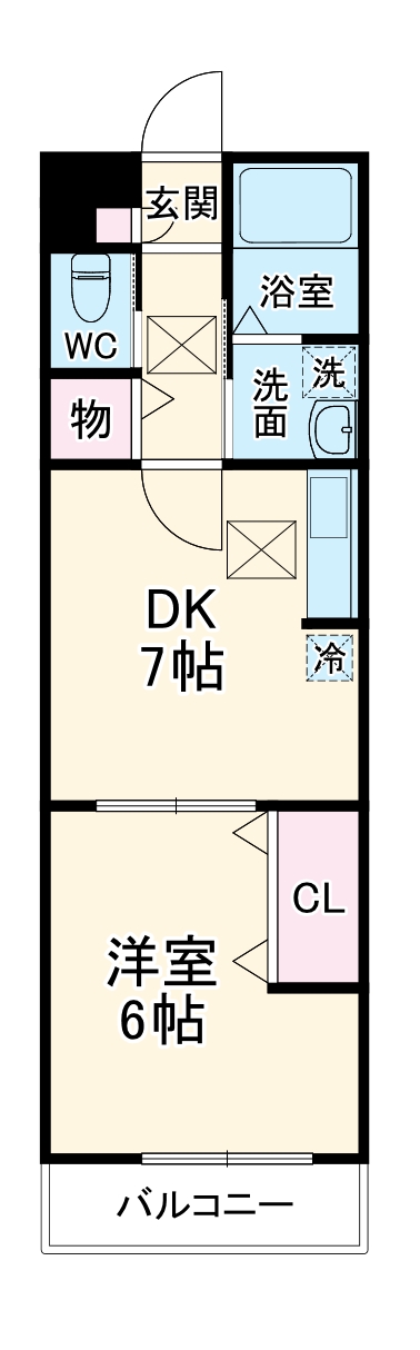 DearCourtの間取り