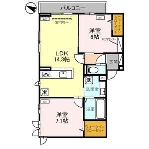 竹の小径の間取り