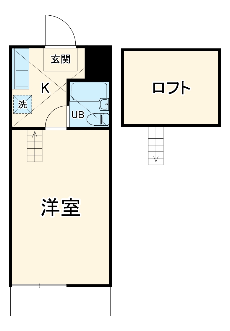 パイオニア1号棟の間取り