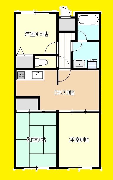 サンパーク南橋本の間取り