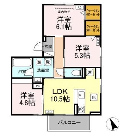 sorgenteの間取り
