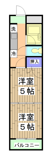 シャトル新御池の間取り