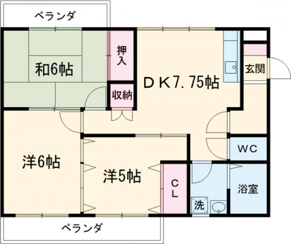 1/1 間取