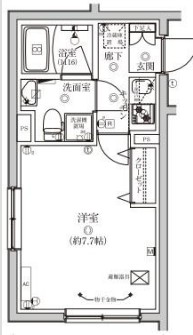 VERXEED STAIR Omori Kitaの間取り
