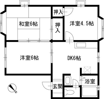 3/6 間取