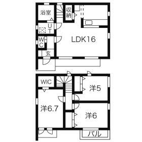 Ｔｒｅｆｌｅ　ＨｏｕｓｅＤの間取り