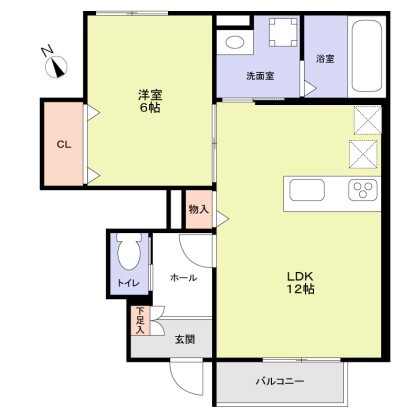 グランプレイス越谷の間取り
