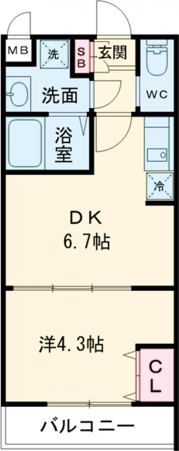 MJC京都EsTRUTHの間取り