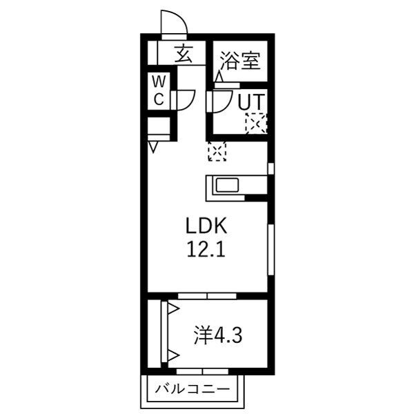 リトリート氷室の間取り