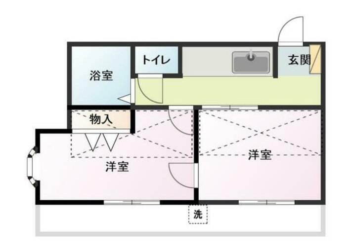 アメニティ所沢の間取り