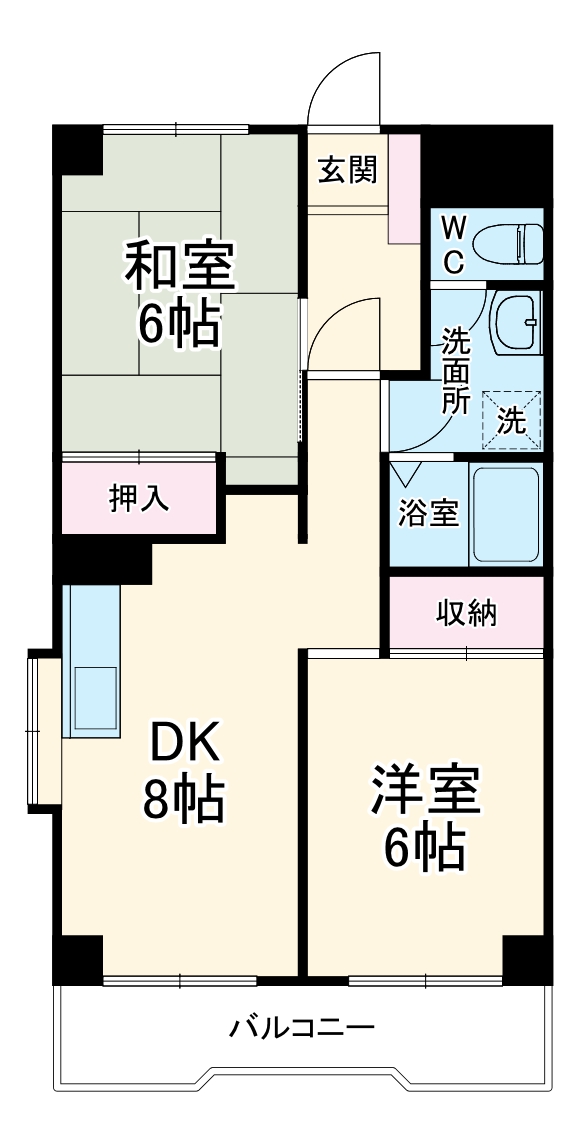 ゼファー銀座の間取り
