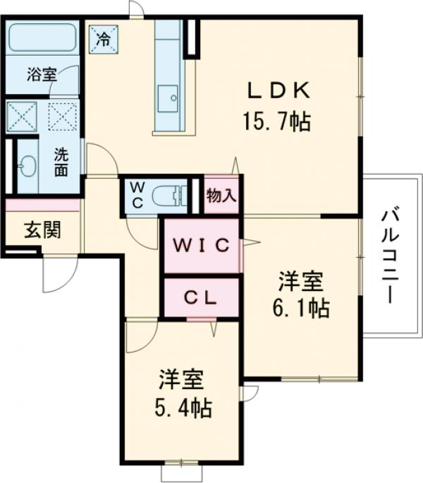 ブランシュの間取り